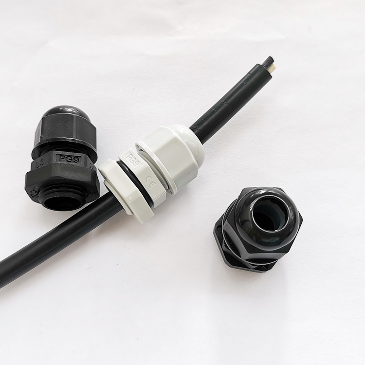 LS-PG9防水固定头电缆葛兰头优质塑料电线锁头